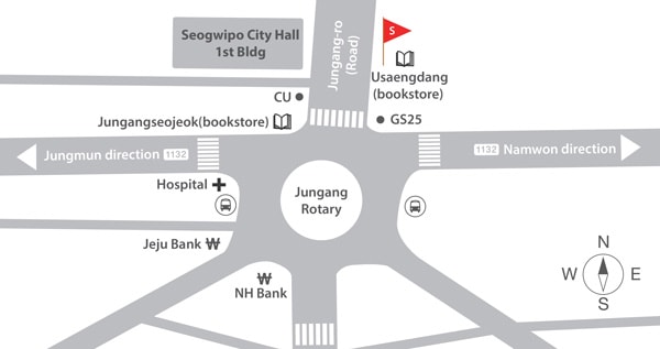 Seogwipo City Meet Location Map Seogwipo City Meet Location Map